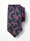 Azure Paisley Necktie
