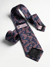 Azure Paisley Necktie