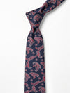 Azure Paisley Necktie
