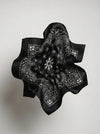 Noir paisley Bandana/Pocket-Square