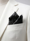 Noir paisley Bandana/Pocket-Square