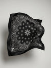 Noir paisley Bandana/Pocket-Square