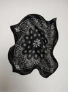 Noir paisley Bandana/Pocket-Square