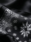 Noir paisley Bandana/Pocket-Square