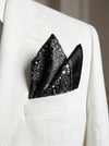 Noir paisley Bandana/Pocket-Square